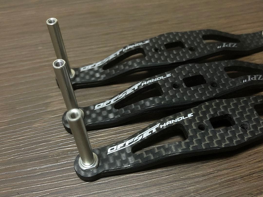 ＺＰＩ　オフセットカーボンハンドル　９２Ｄ　３本セット