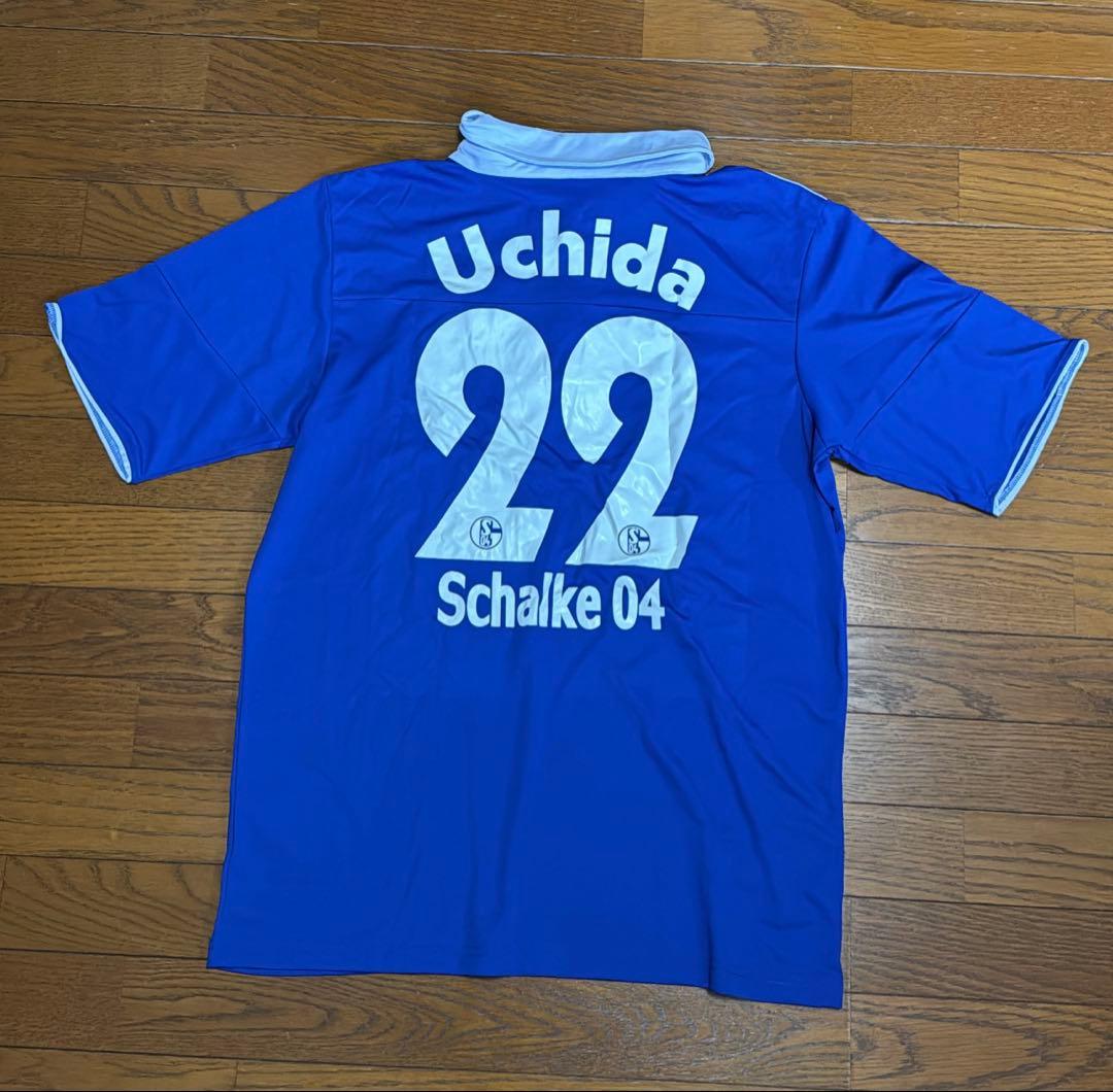 adidas シャルケユニフォーム　内田篤人　背番号22 Lサイズ