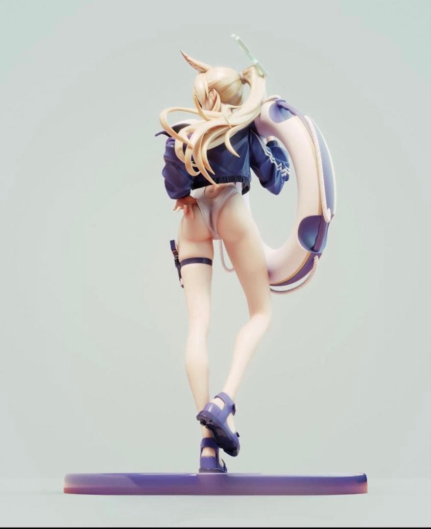 ブルーアーカイブ　ガレキ　未塗装未組立　1/7 フィギュア　レジン　ブルアカ