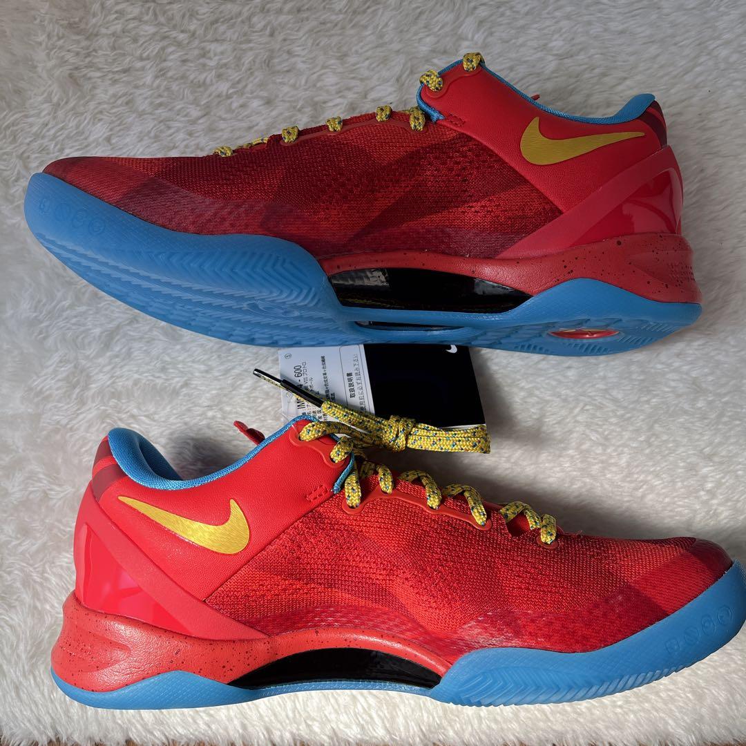 コービー8プロトロ　イヤーオブザホース　赤　バッシュ kobe8 25cm