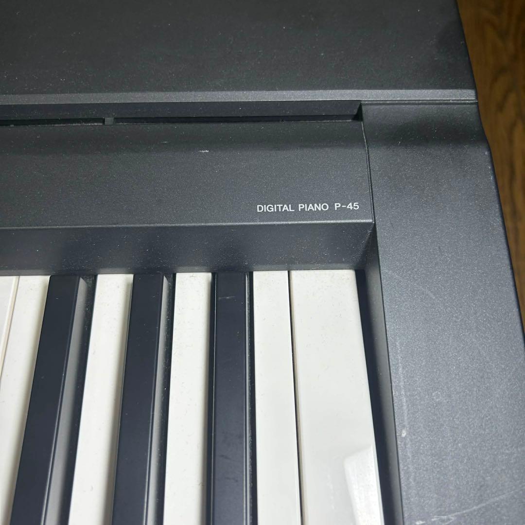YAMAHA P-45B ブラック　電子ピアノ88鍵盤　 2015年製　美品