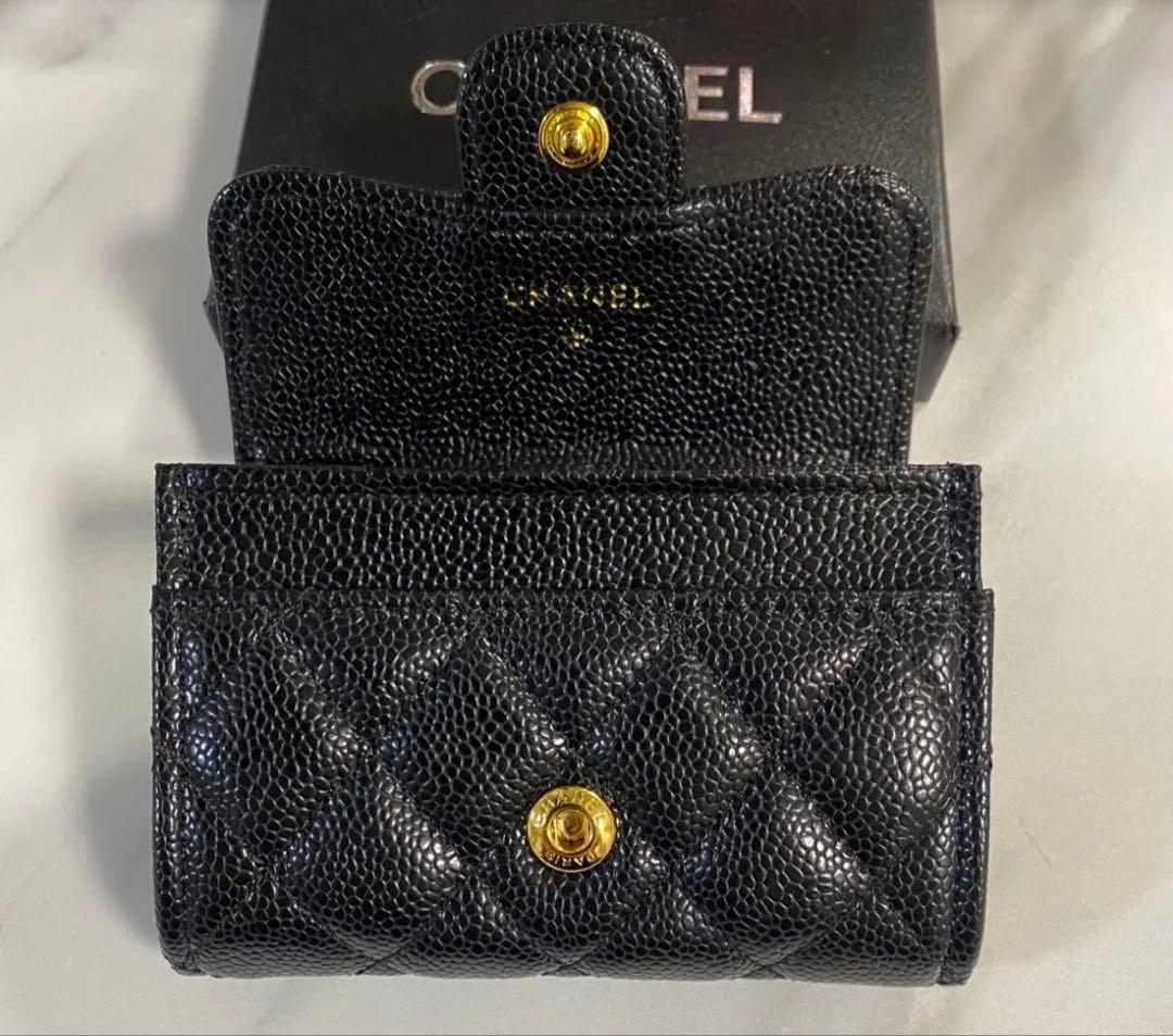 最安値‼️CHANEL レザー カードケース 小銭入れ　ノベルティ