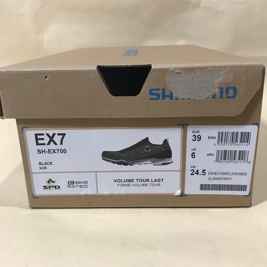 新品未使用　SHIMANO EX7 ビンディングシューズ　39