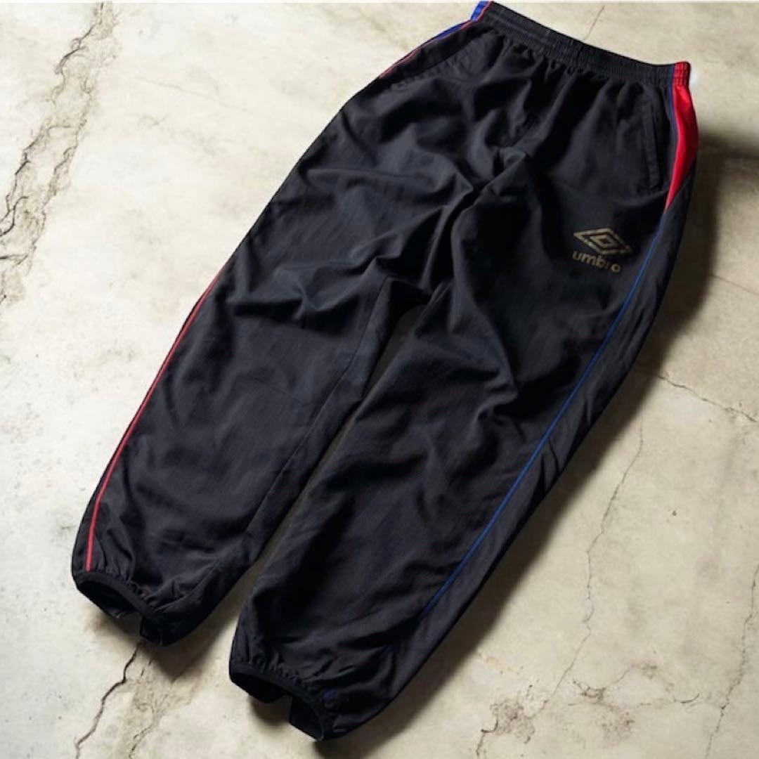 UMBRO アンブロ トラックパンツ ナイロンパンツ サイドライン 裾ジップ