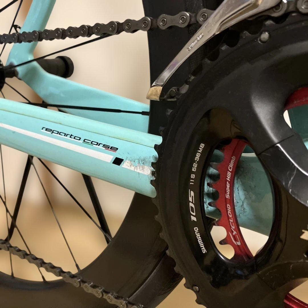 bianchi aria2020モデル　チェレステ　小物付き　引き取り値引きあり