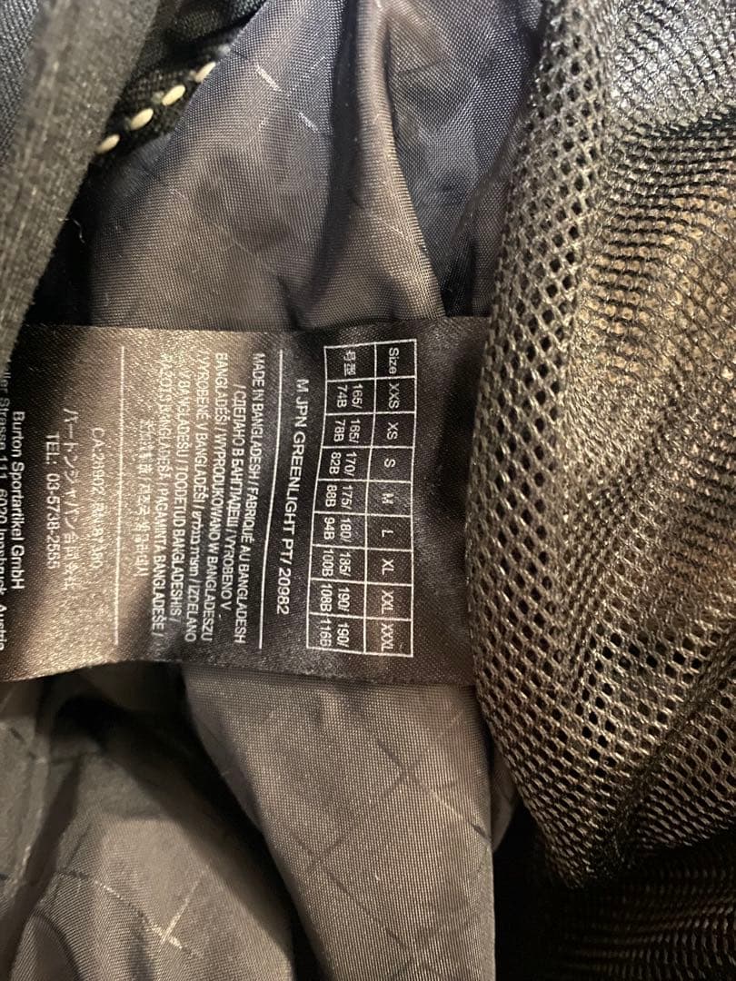 Burton スノーボードパンツ M ブラック
