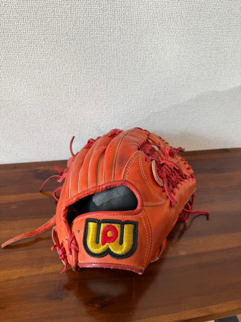ワールドペガサス 軟式グローブ オレンジ