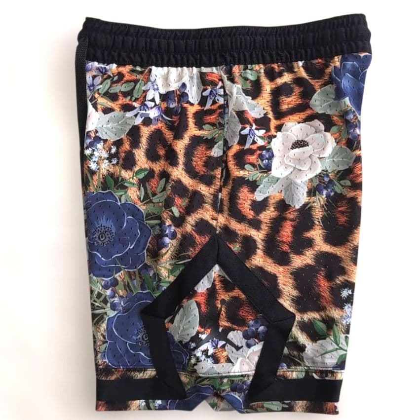 NIKEナイキ 花柄 ヒョウ柄 ジョーダン ダイヤモンド ショート バスパン