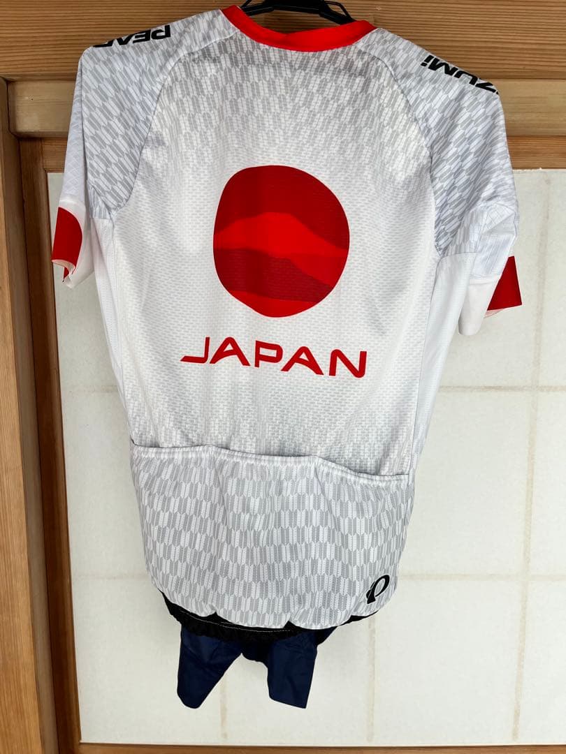 激レア品　TEAM JAPAN サイクルジャージ ビブショーツ　ベストセット