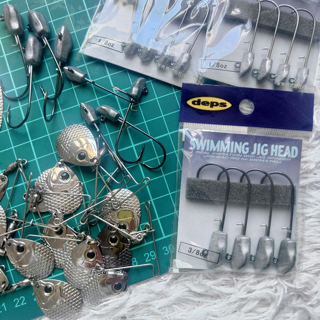 deps　デプス　Bカスタム ジグスピナー　スイミングジグヘッド　まとめ売り