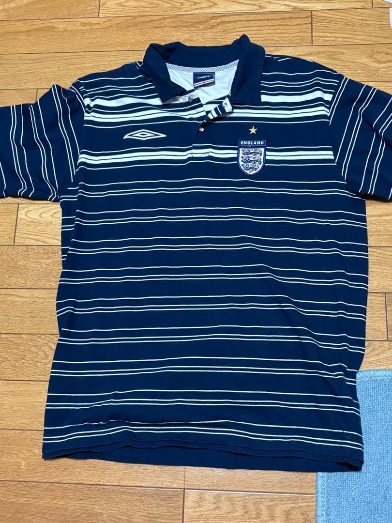 Umbro イングランド ポロシャツ ネイビー