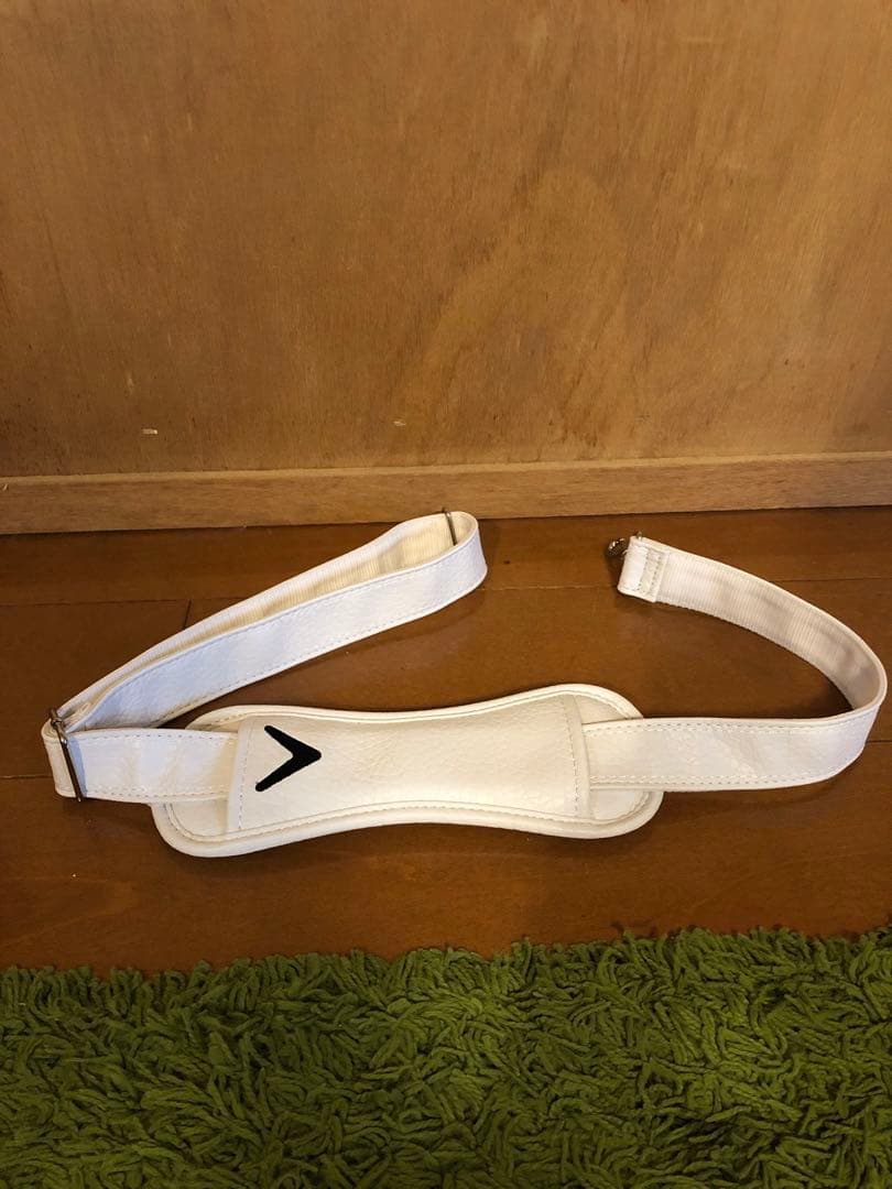 m*a様 Callaway ホワイトボストンバッグ