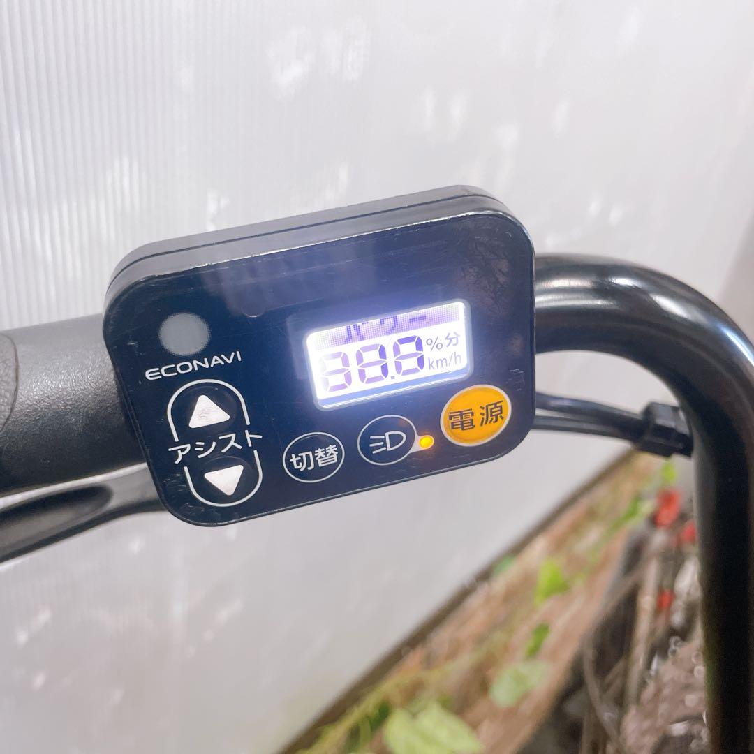 【85】電動自転車Panasonic Gyutto ブラック 20インチ