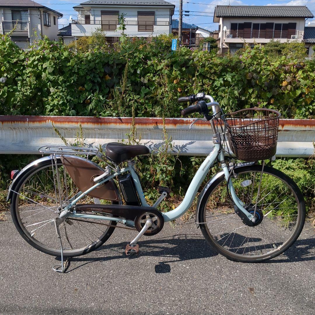 大幅値下げ！[655]送料無料 フロンティア 電動アシスト自転車 充電器なし
