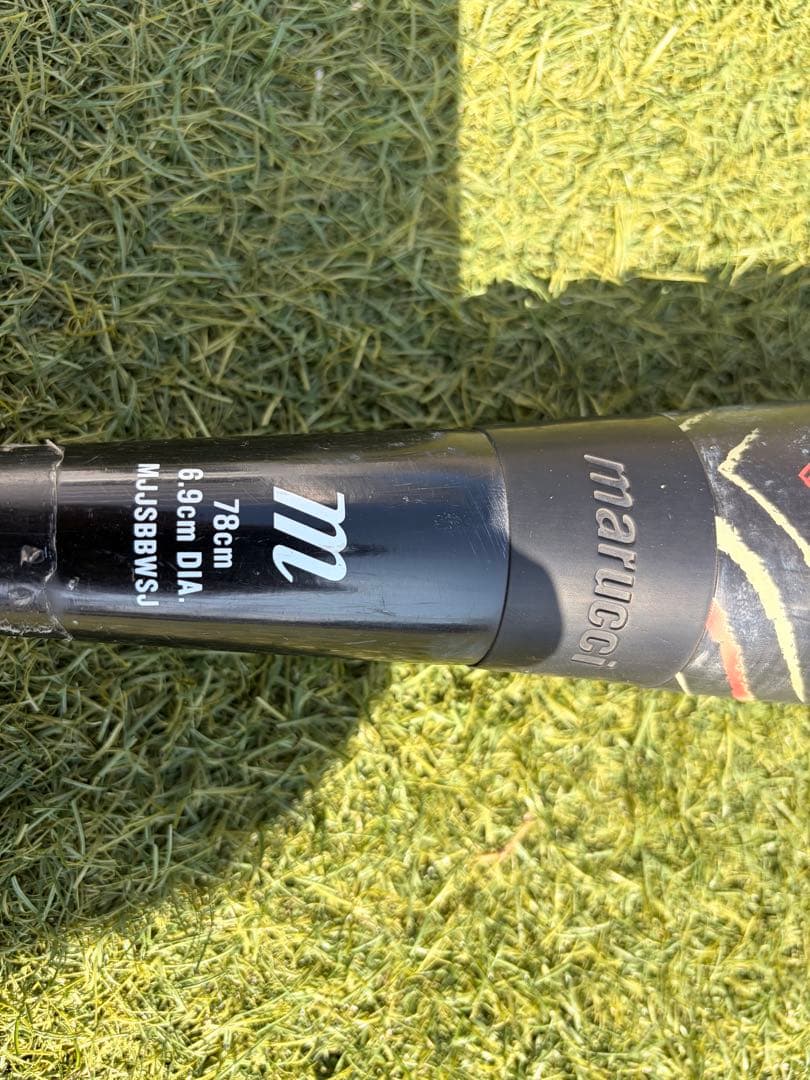 marucci 赤ワニ　ワニクラッシャー　軟式少年　バット 78cm ワニクラ