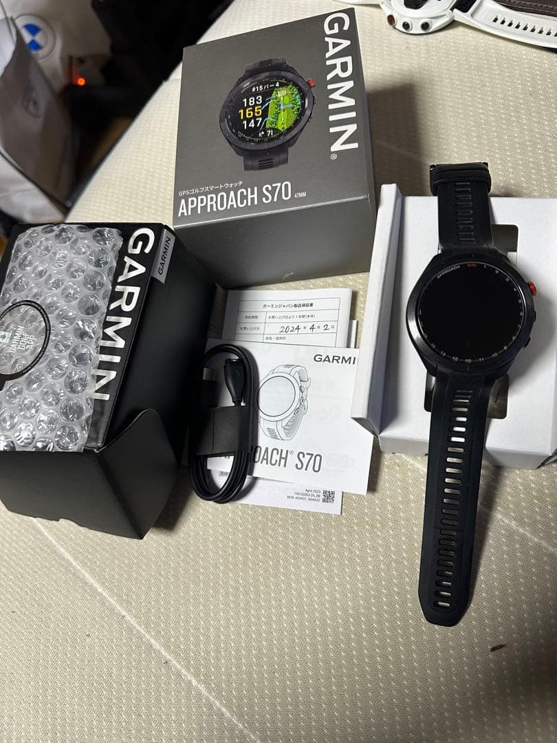 ラウンド用品・アクセサリー GARMIN APPROACH S70 47mm