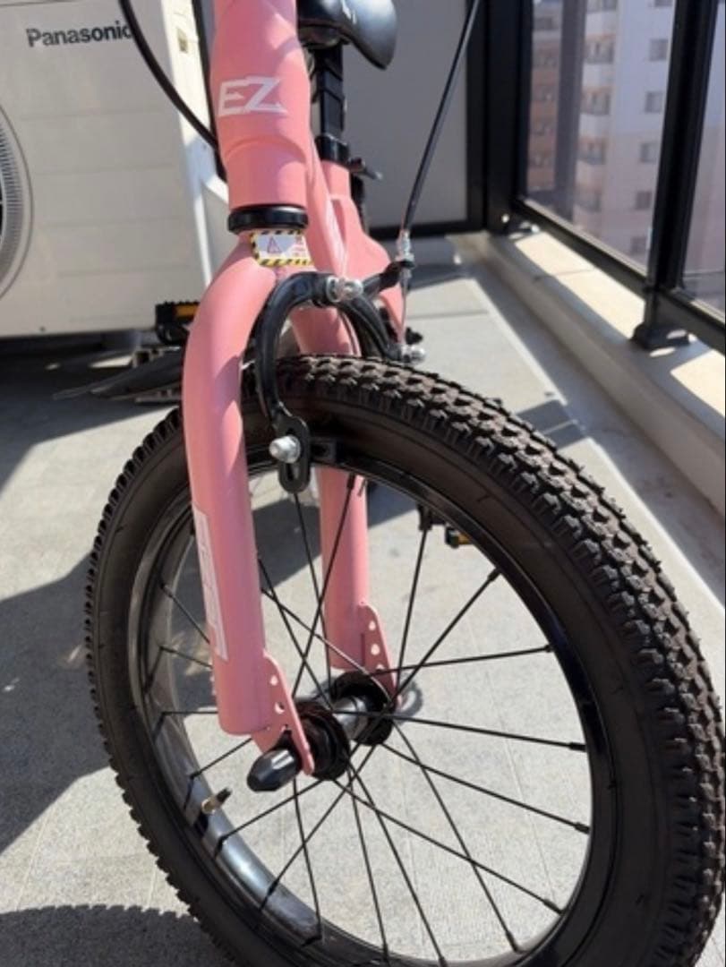 幼児用自転車 16インチ補助輪付き　Ravi