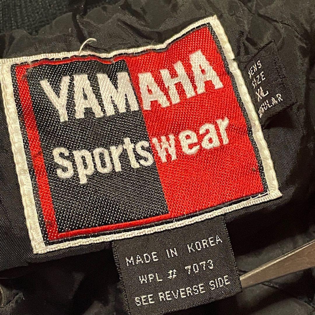 90s YAMAHA ヤマハ中綿入り ナイロン レーシングジャケット ビンテージ