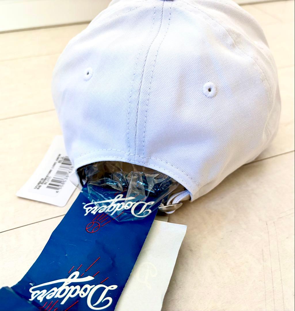 新品NEWERA/ニューエラ◎ドジャース　ラインストーン白　MLB