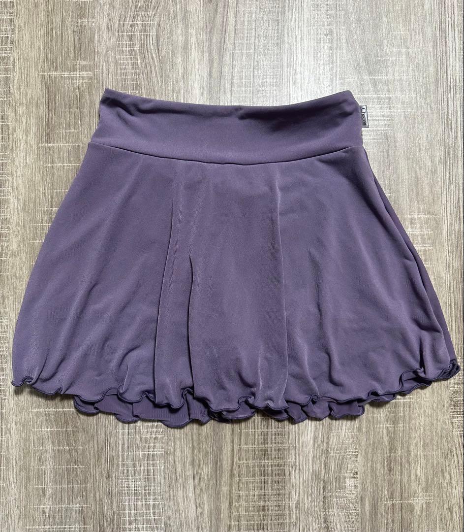 チャコット　ショートスパッツ付きスカート