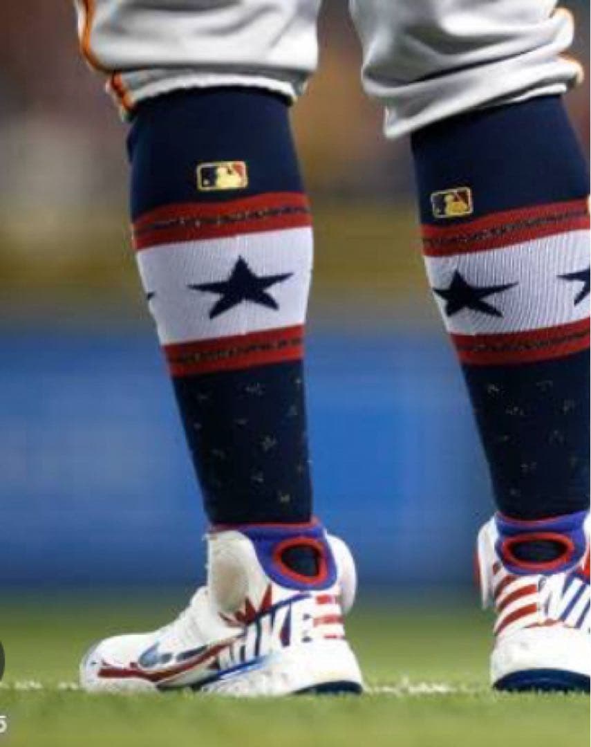 オールスター 日本未発売　野球用StanceソックスMLB 独立記念日