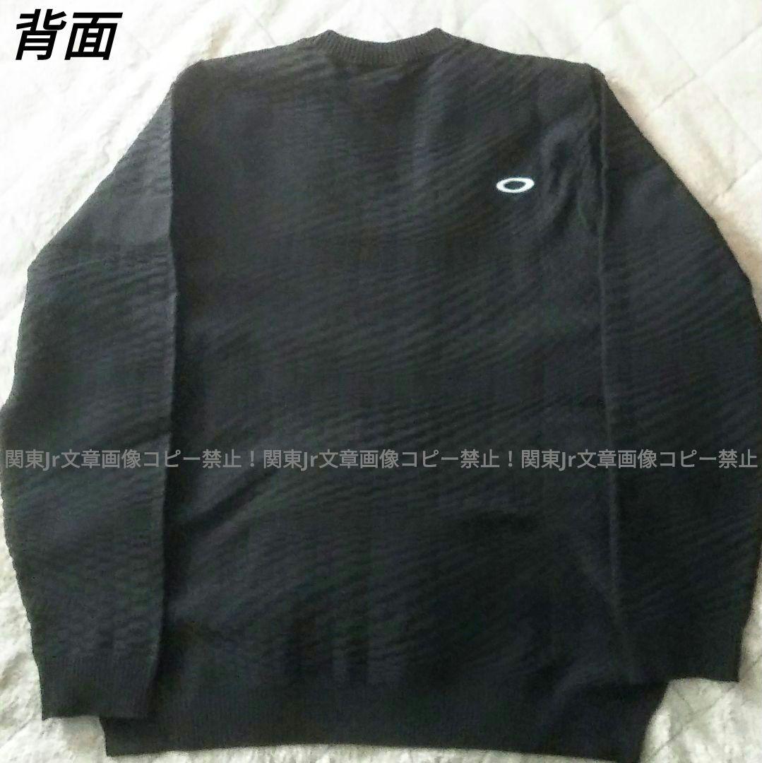 オークリー XXL フロント立体ロゴ 保温セーター ストレッチ ゴルフ