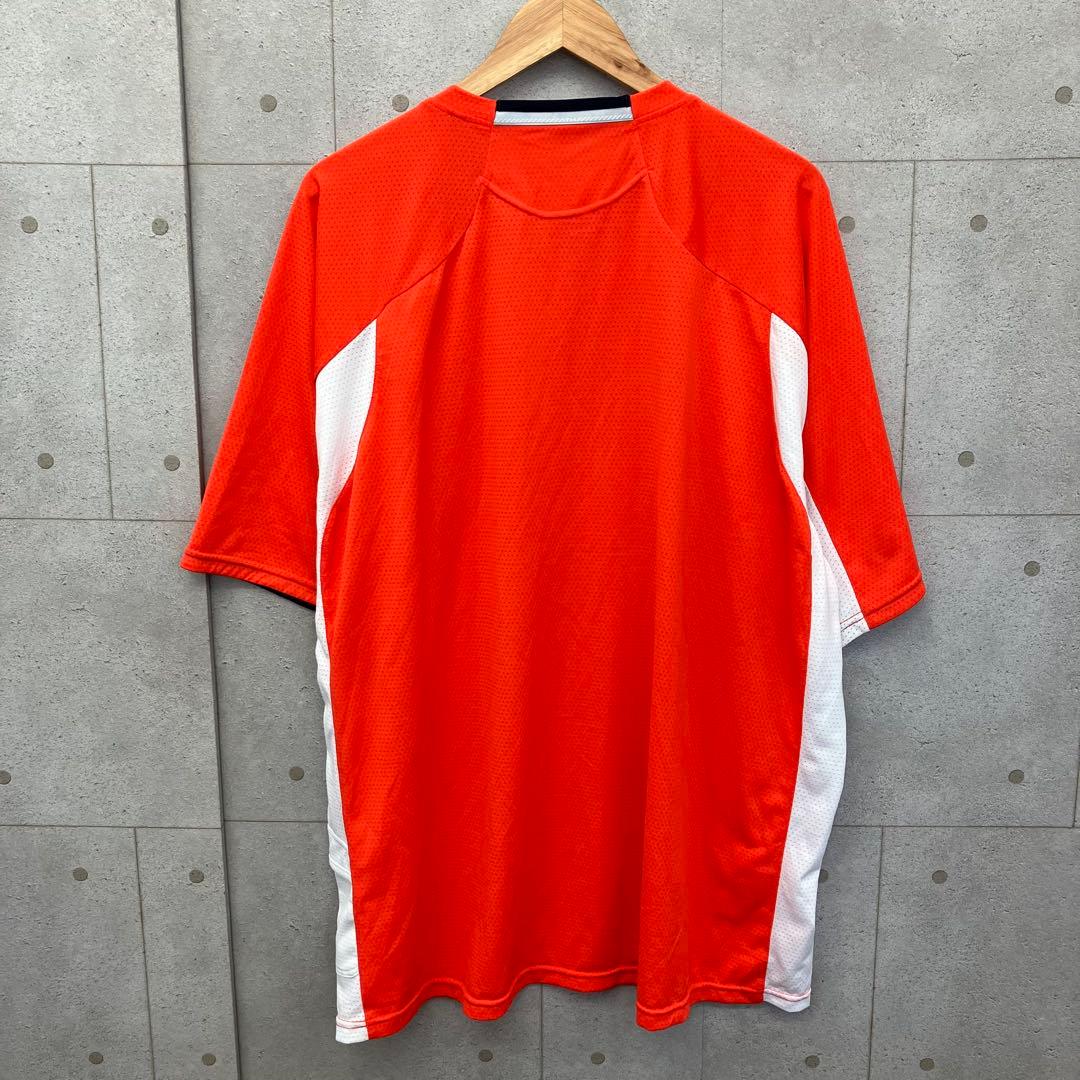 DESCENTE デサント メッシュTシャツ サイズ5L オレンジ