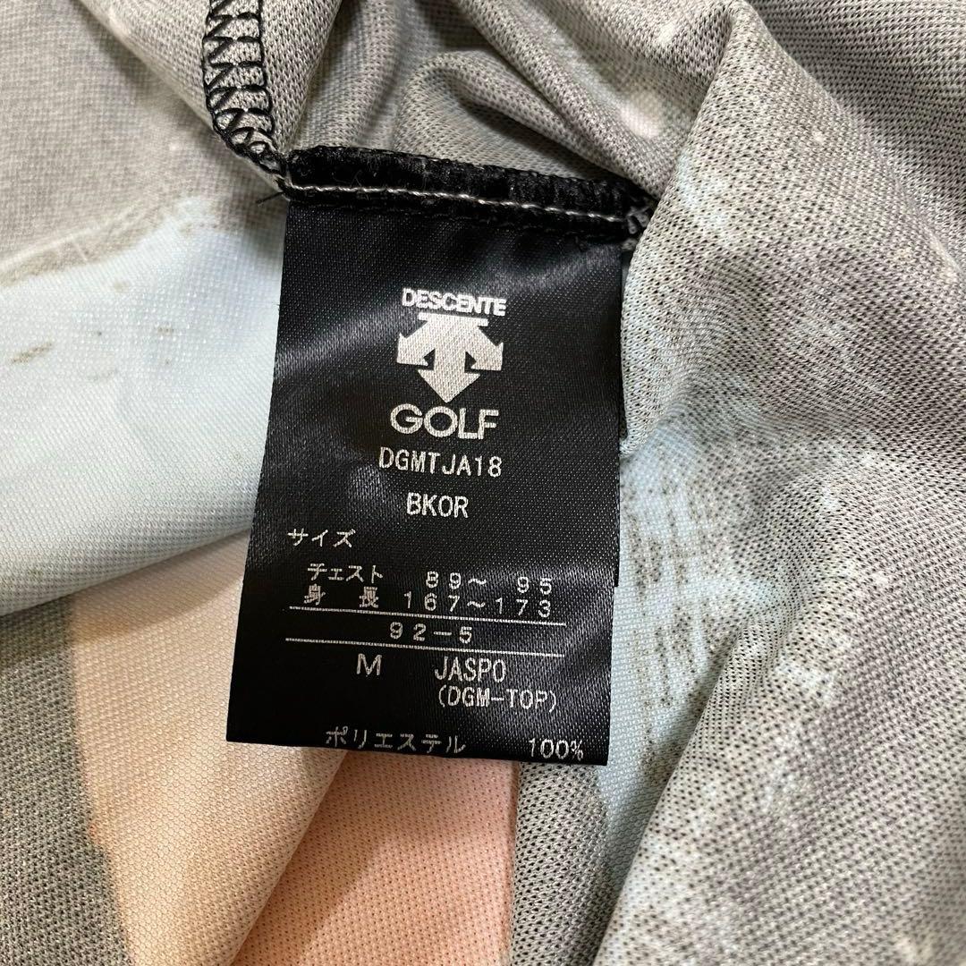 DESCENTE GOLF デサントゴルフ ウェア シャツ 書道家 万美