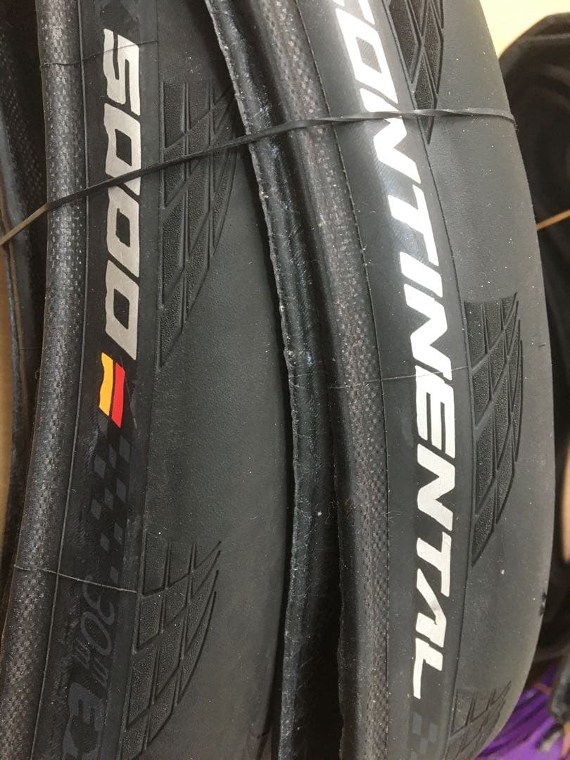 値下Continental GP5000 30C CL 2本 + TPUチューブ