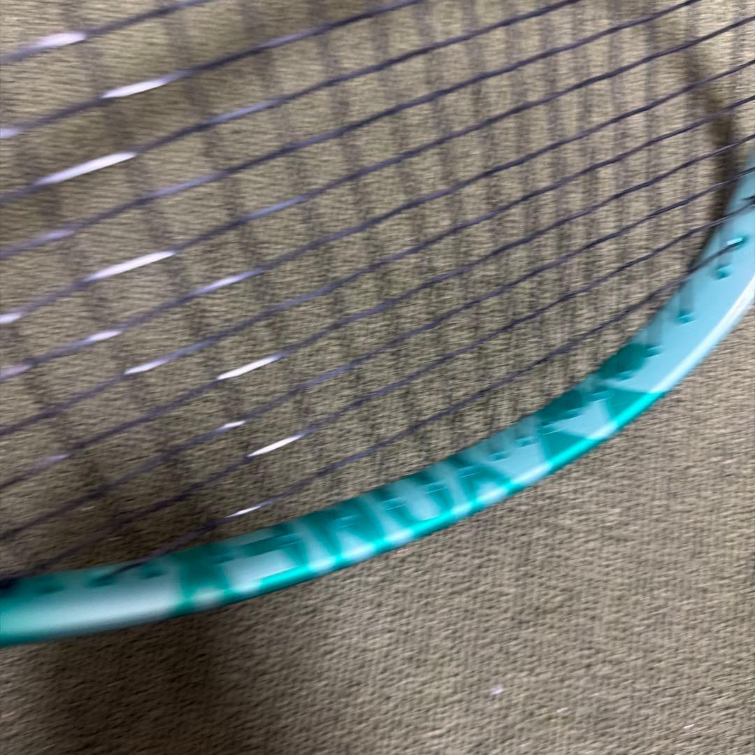 13番YONEX UL-0 テニスラケット 青緑色