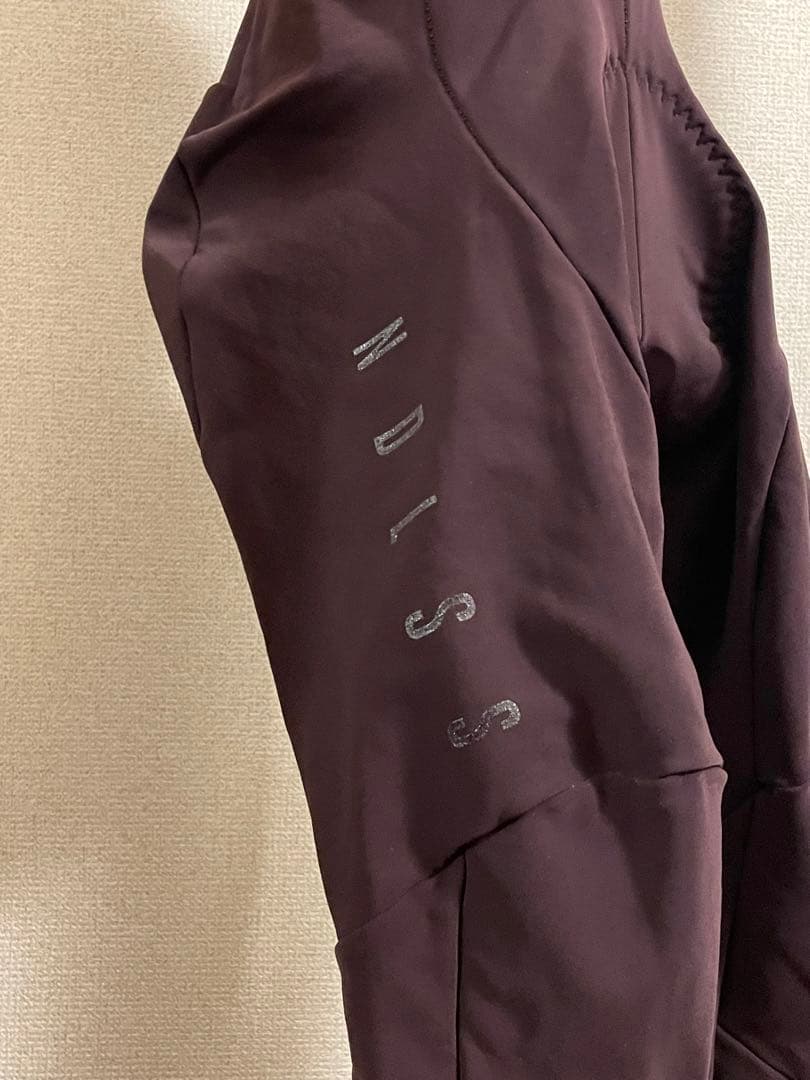 【美品】NDLSS ビブタイツ wine Sサイズ