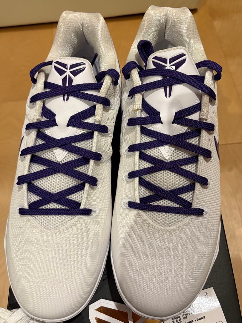 Nike Kobe 9 プロトロ　シューズ ホワイト/パープル
