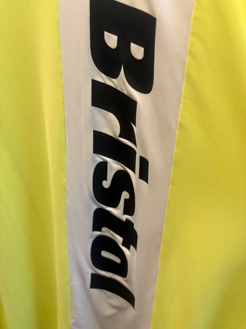 ブリストル 蛍光イエロー Bristolロゴ 半袖シャツ