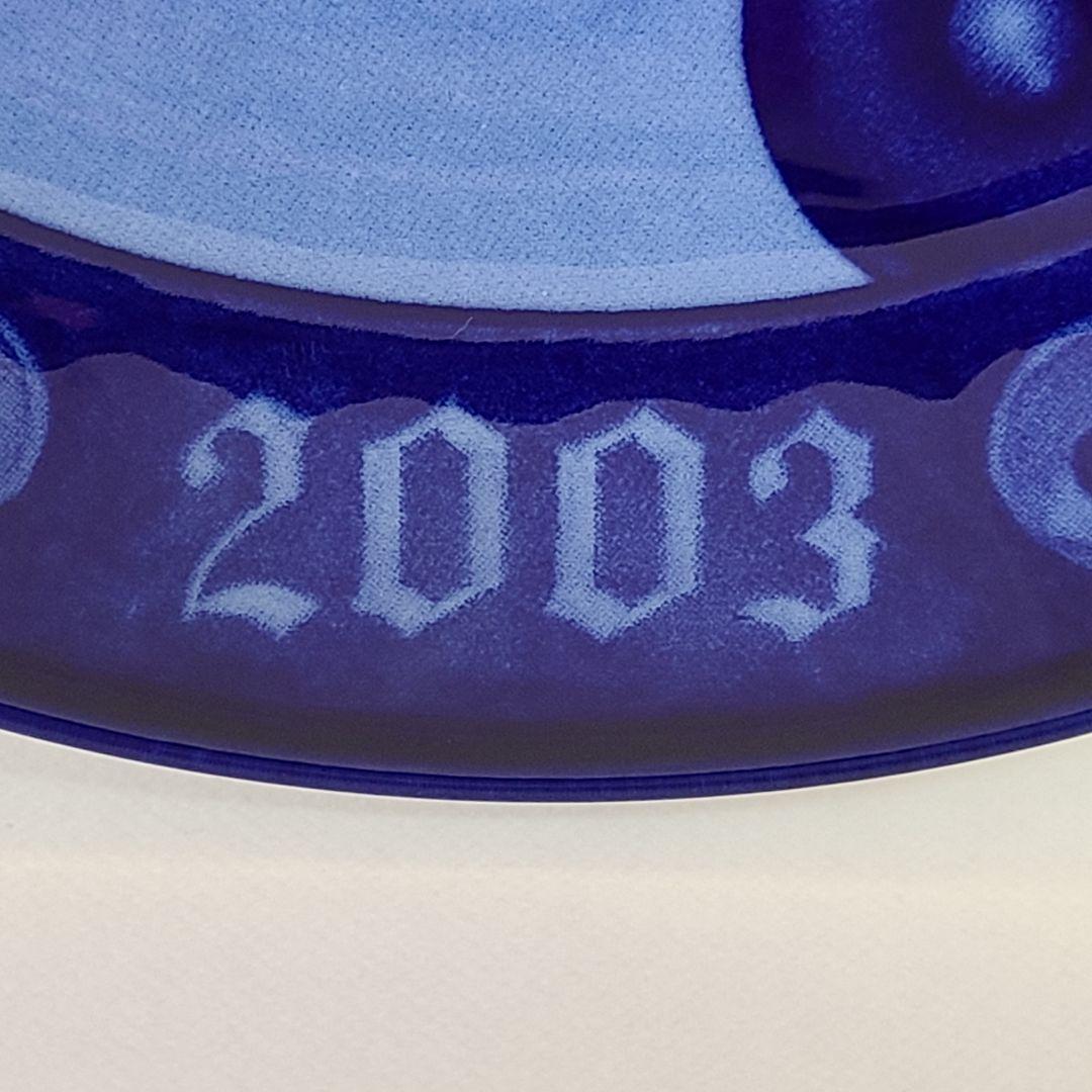 希少 レア 限定販売三郷陶器 2003年 ミッキー ミニー イヤー プレート