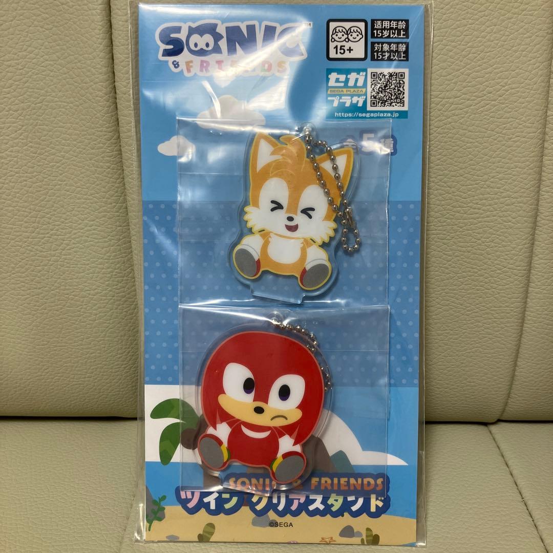ソニック&フレンズ ツインクリアスタンド 全5種セット 0401