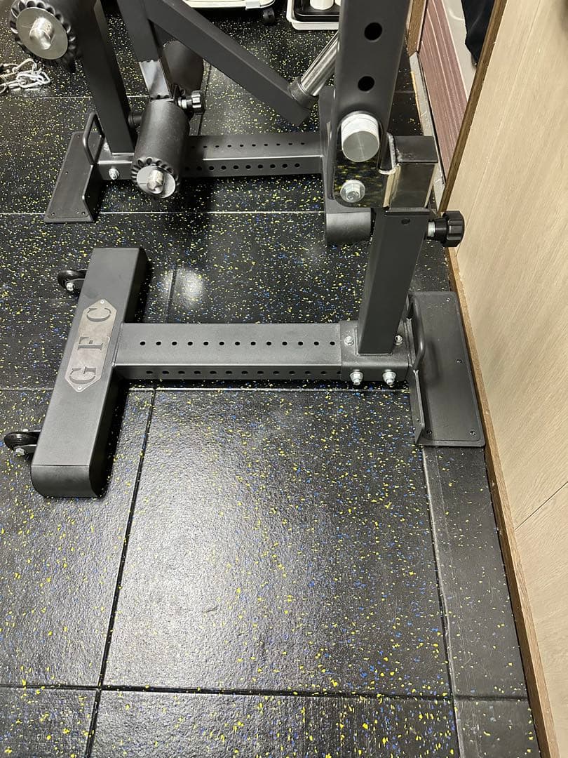 GFCコンパクトベルトスクワット自立式レッグストレングス　ベース・ハンドルセット