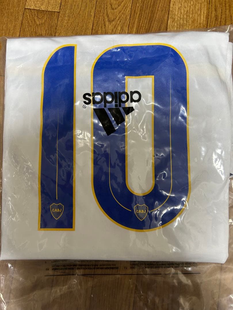 ボカジュニアーズ アウェイ半袖CAVANI 10番 2XL 新品未使用タグ付