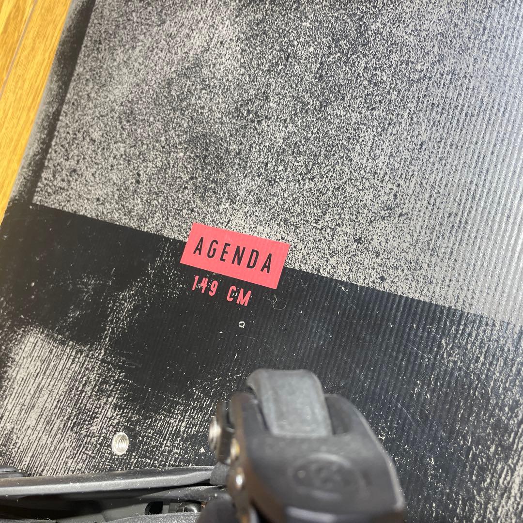 【値下げ】RIDEライド AGENDA149 2点セット　初中級向け　グラトリ