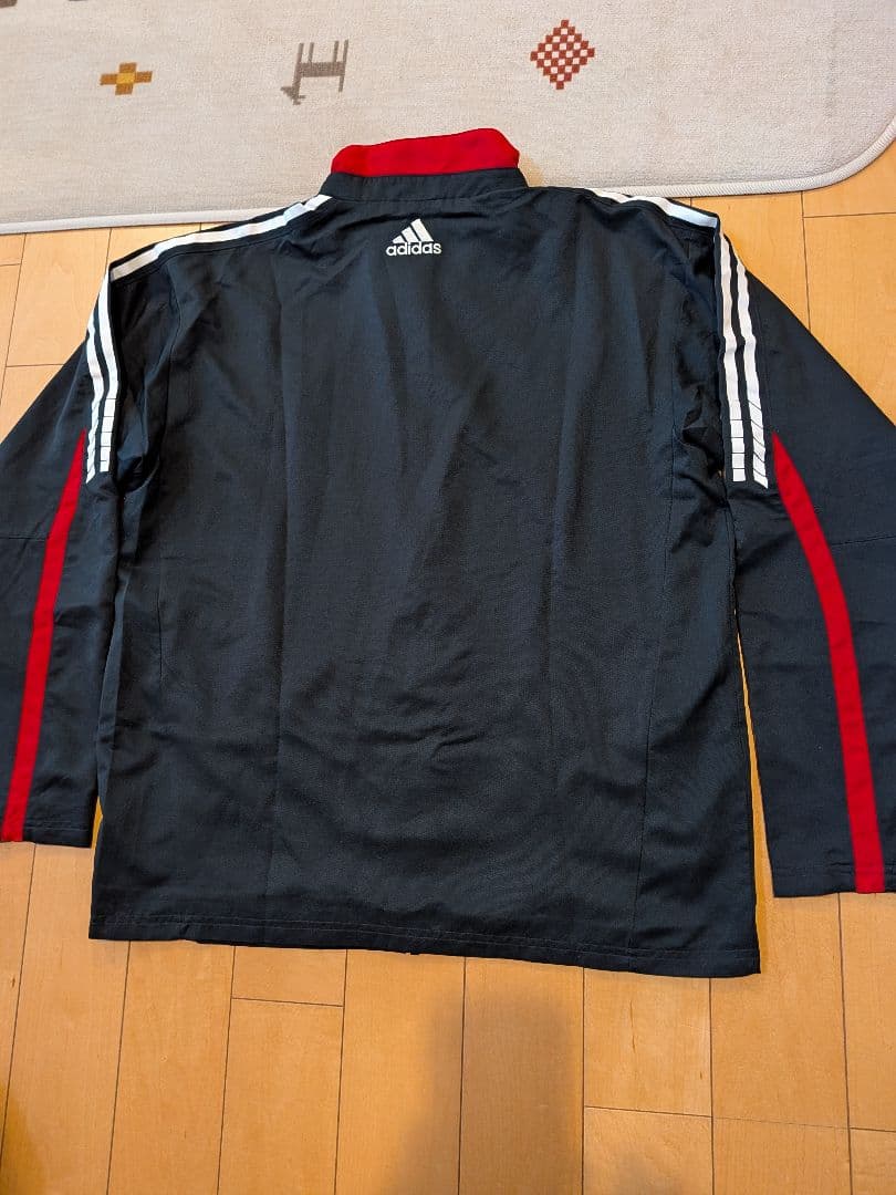 adidasACミランCL用プレゼンテーションスーツジャージセットアップ