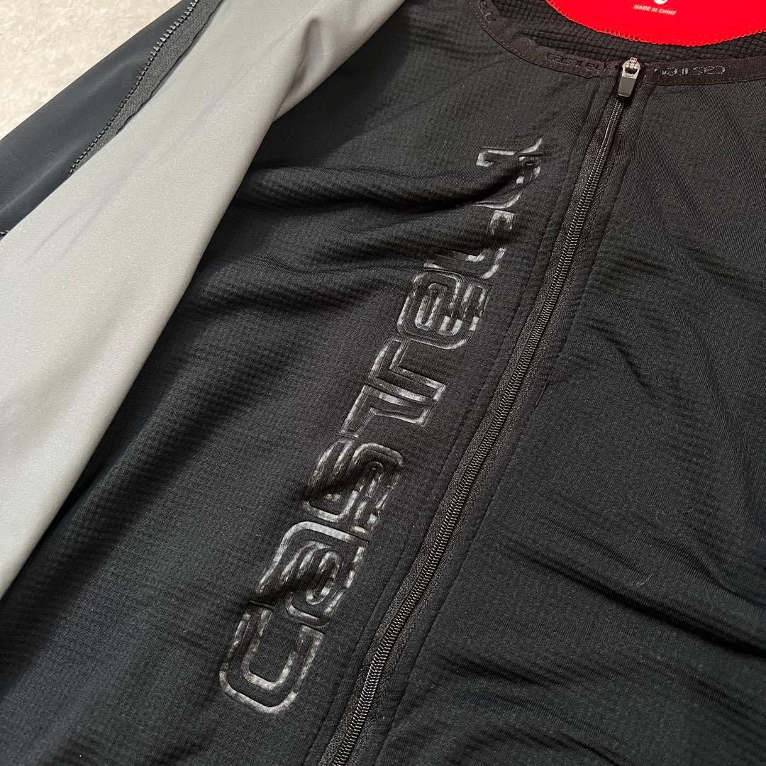 【美品】カステリ サイクリングジャケット ゴアウィンドストッパー XL