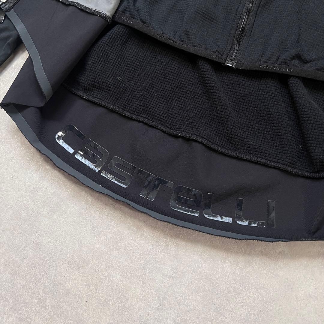 【美品】カステリ サイクリングジャケット ゴアウィンドストッパー XL