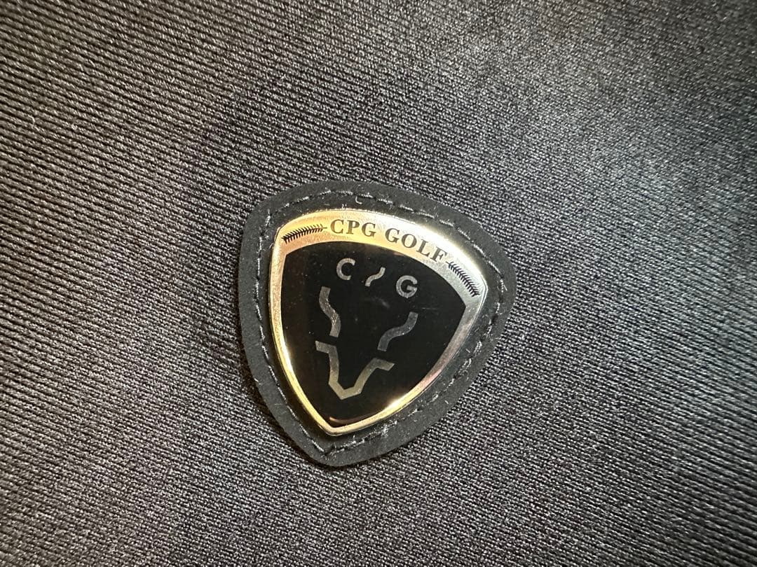CPG ハーフジップ　裏起毛ジャージー　レディース　サイズ３　ブラック