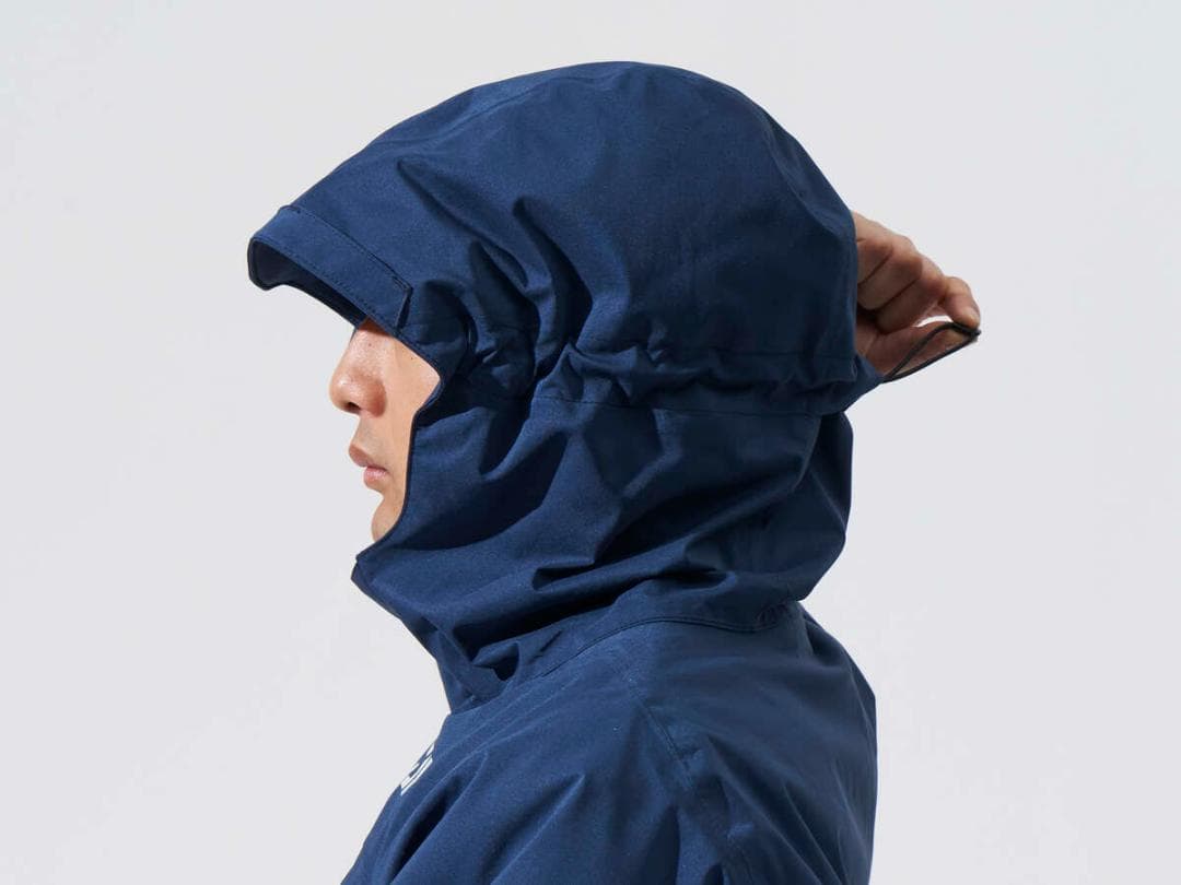 美品　ダイワ レインマックス ウィンタースーツ ネイビー 防水　中綿ジャケット