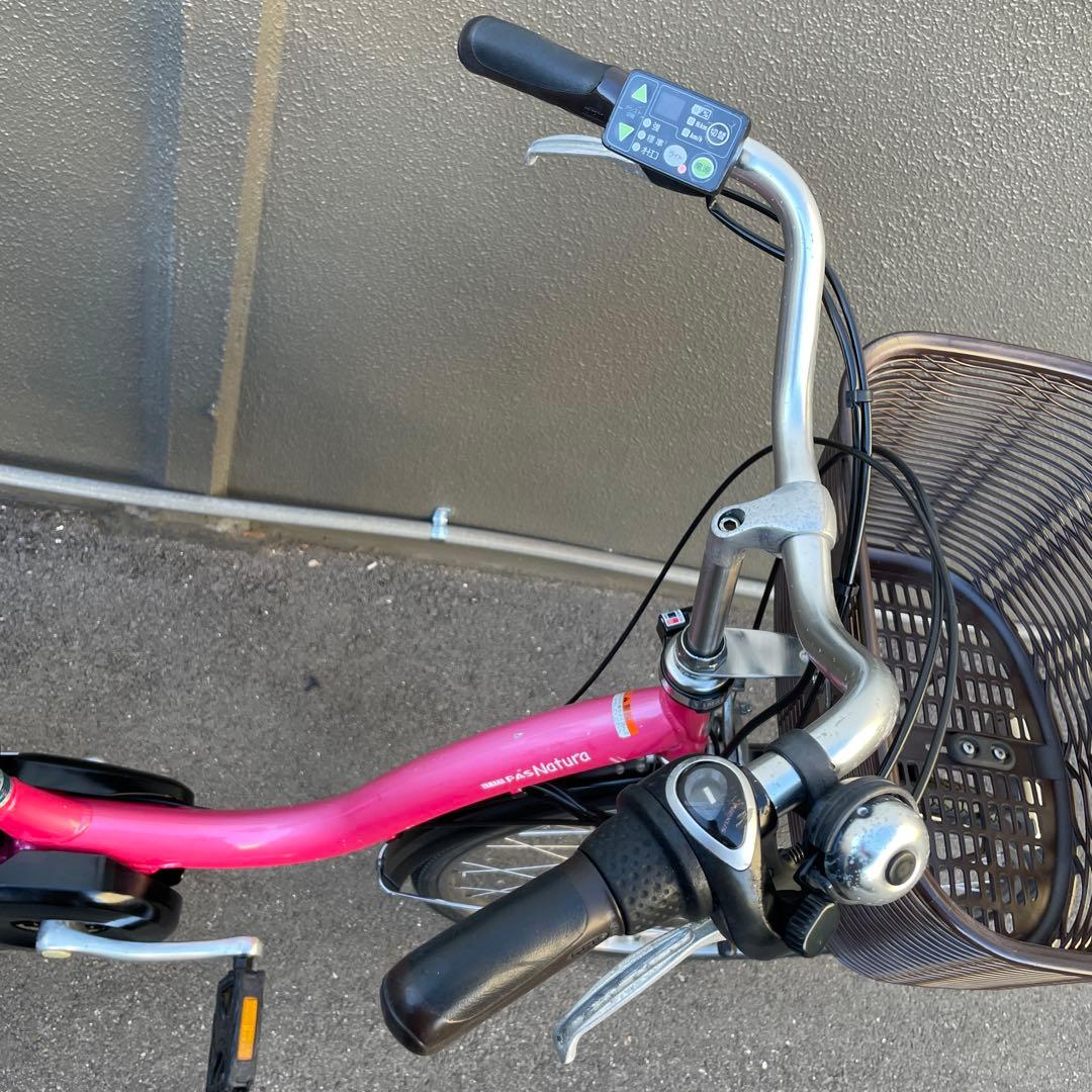 ヤマハ電動アシスト自転車26インチ ピンク