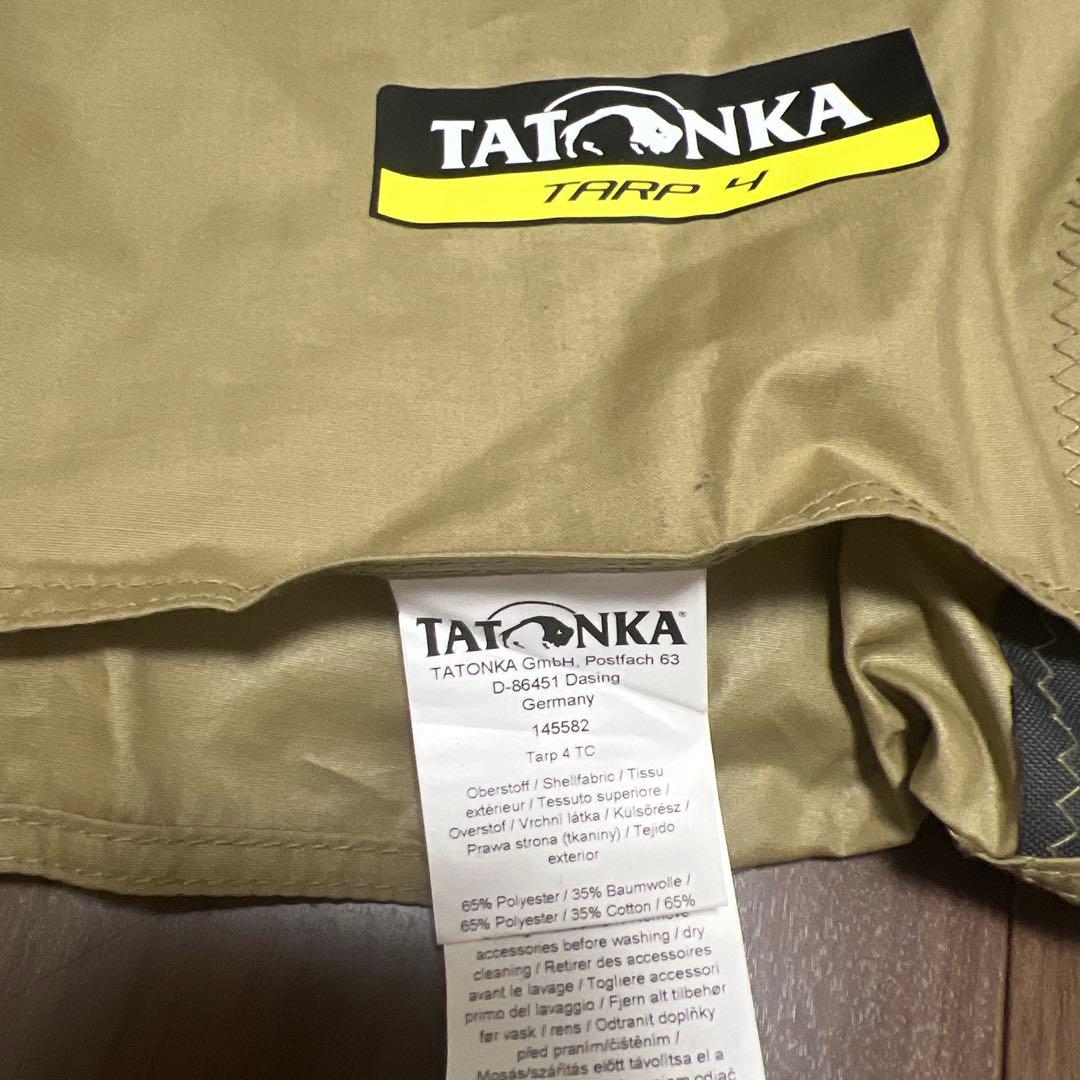タトンカタープ TATONKA TARP 4TC