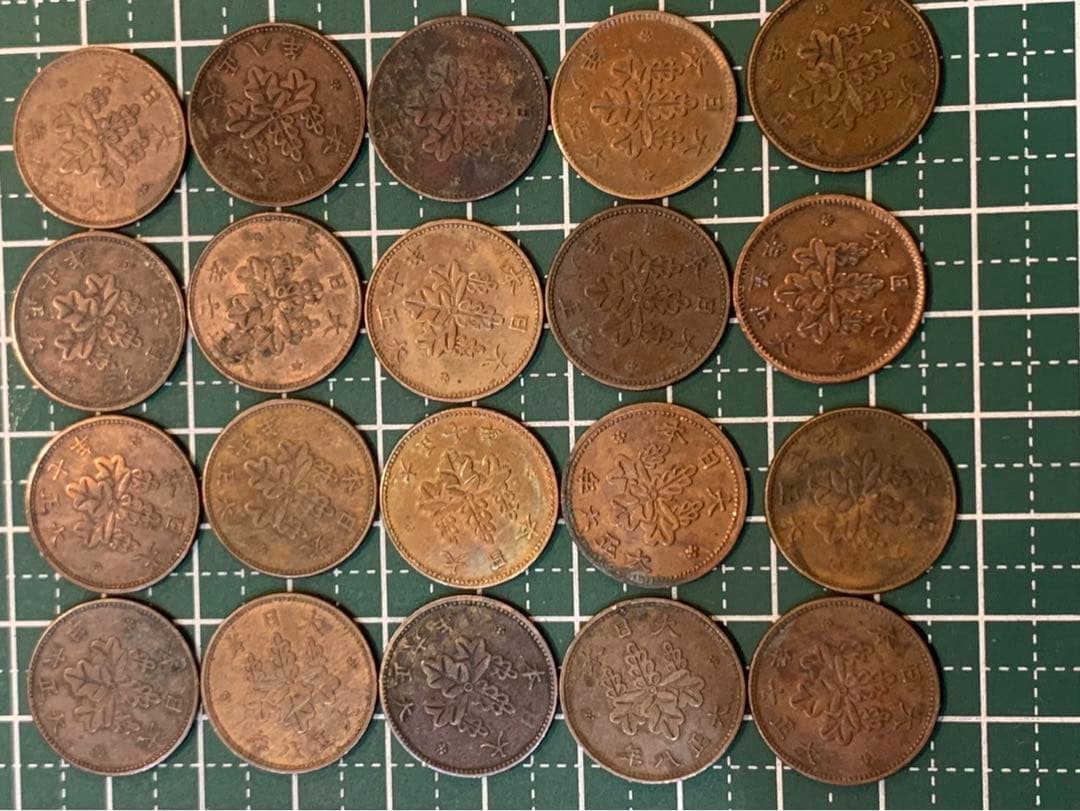 近代貨幣　5厘青銅貨　166枚