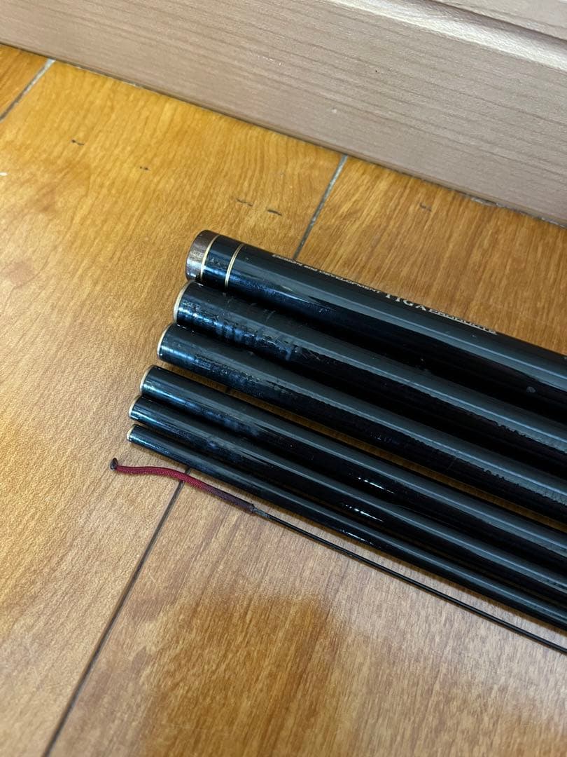 中古 渓流竿 TIGA 雅楓竿 ガフウカン 硬調 360 カーボンロッド