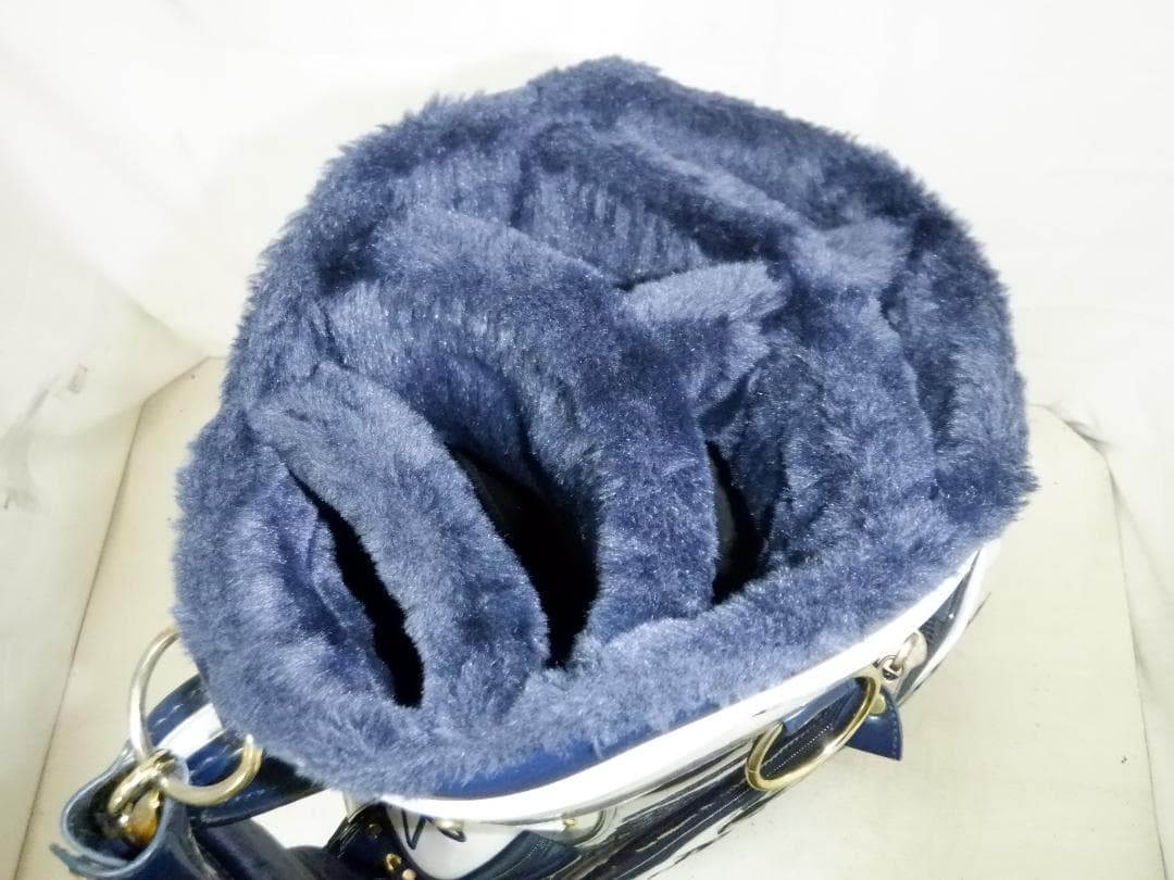 PEARLY GATES★パーリーゲイツ★エナメル★完売品★美品★(WH×NV)