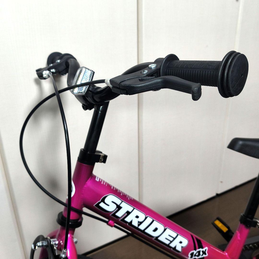 h*k様 極美品　STRIDER 14x ピンク キッズバイク　ストライダー