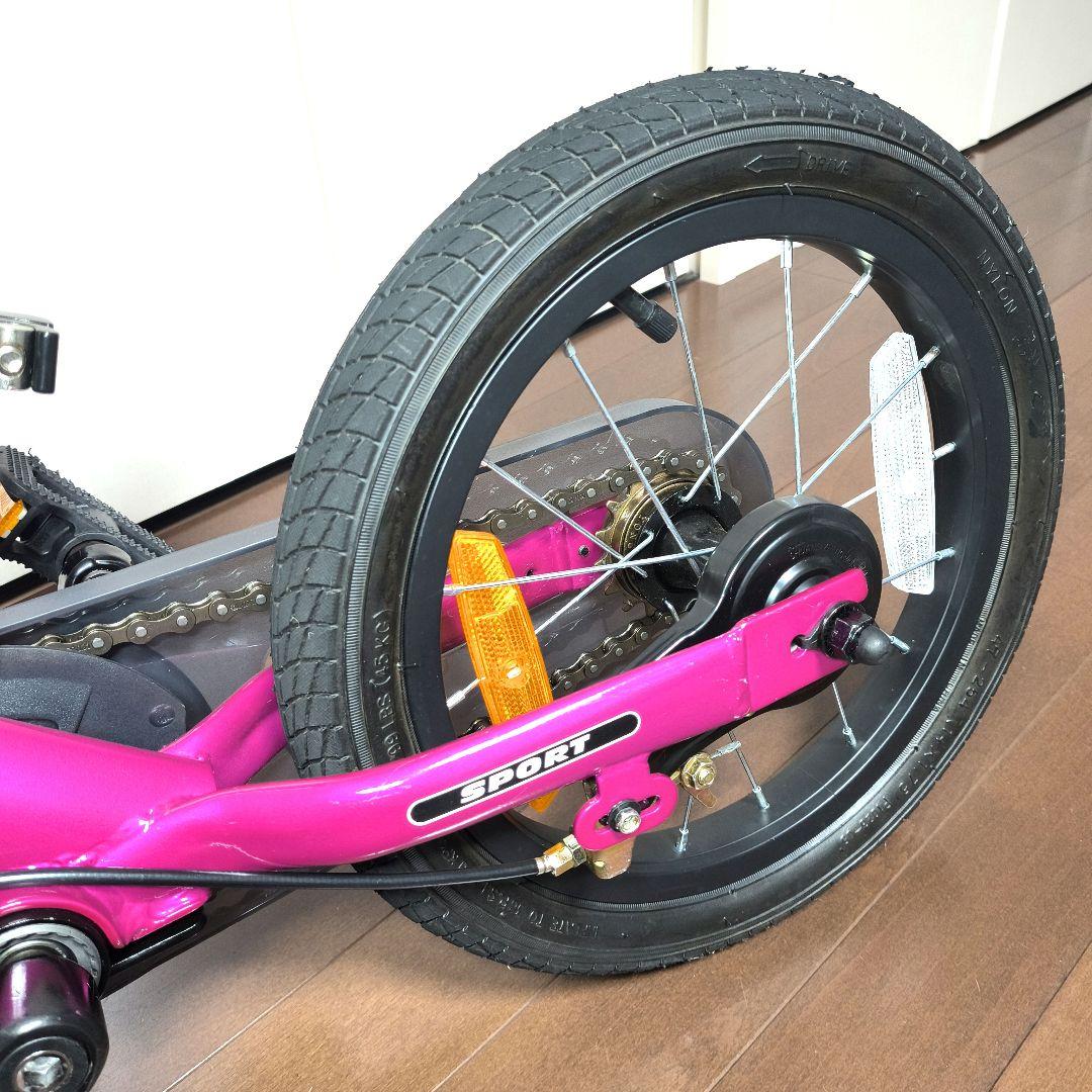 h*k様 極美品　STRIDER 14x ピンク キッズバイク　ストライダー